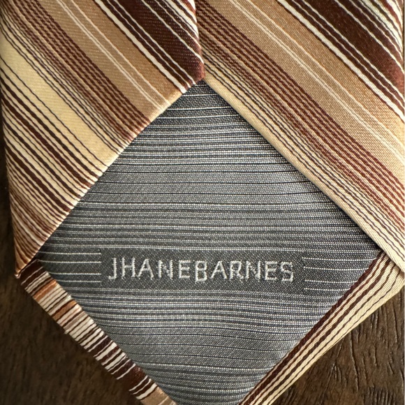 Jhanes Barnes silk tie - Picture 3 of 5